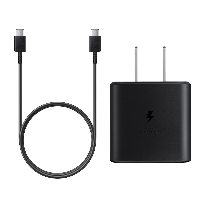 Cargador Carga Rápida 45W + Cable USB-C Samsung