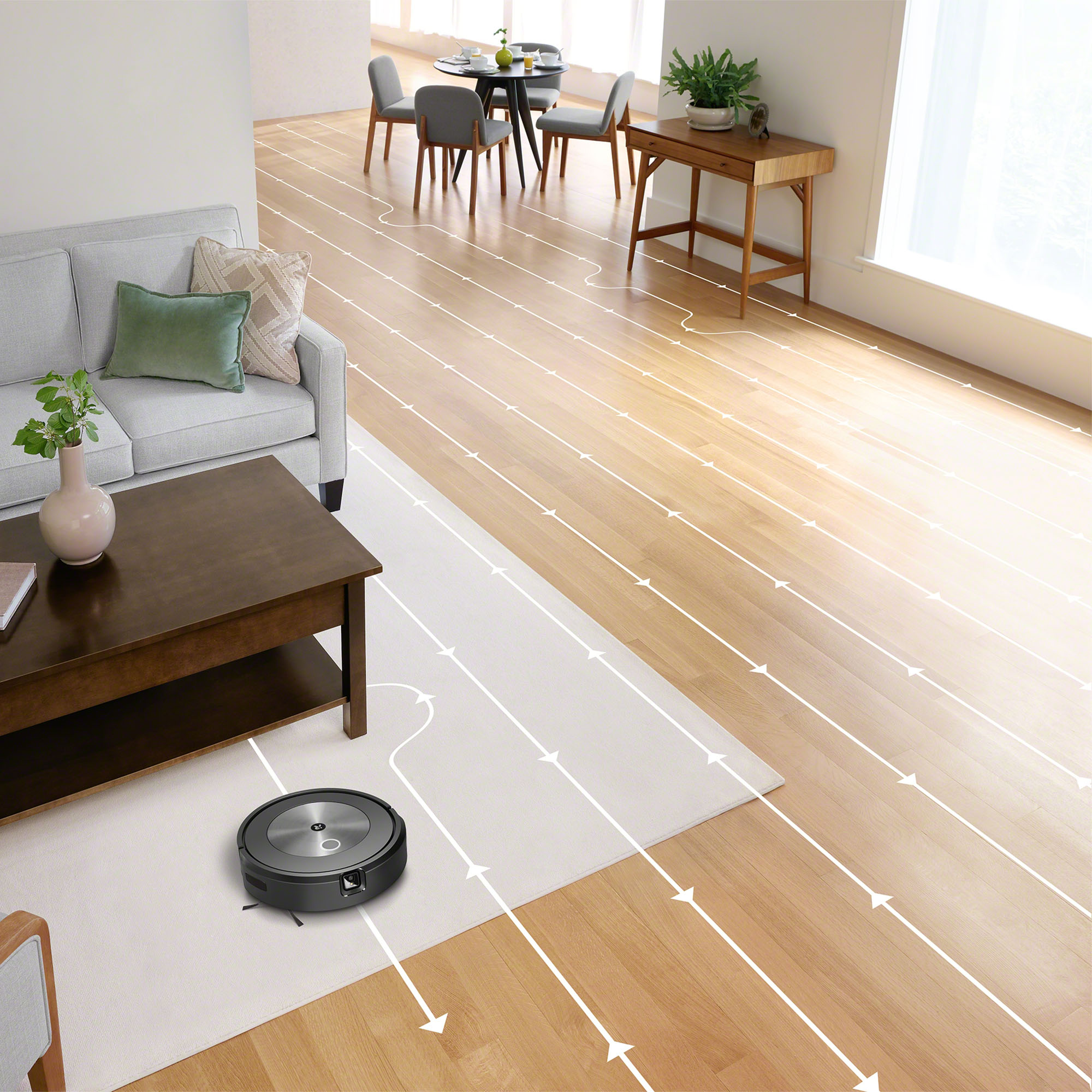 Robot Aspiradora iRobot Roomba j7+ con Estación de Limpieza