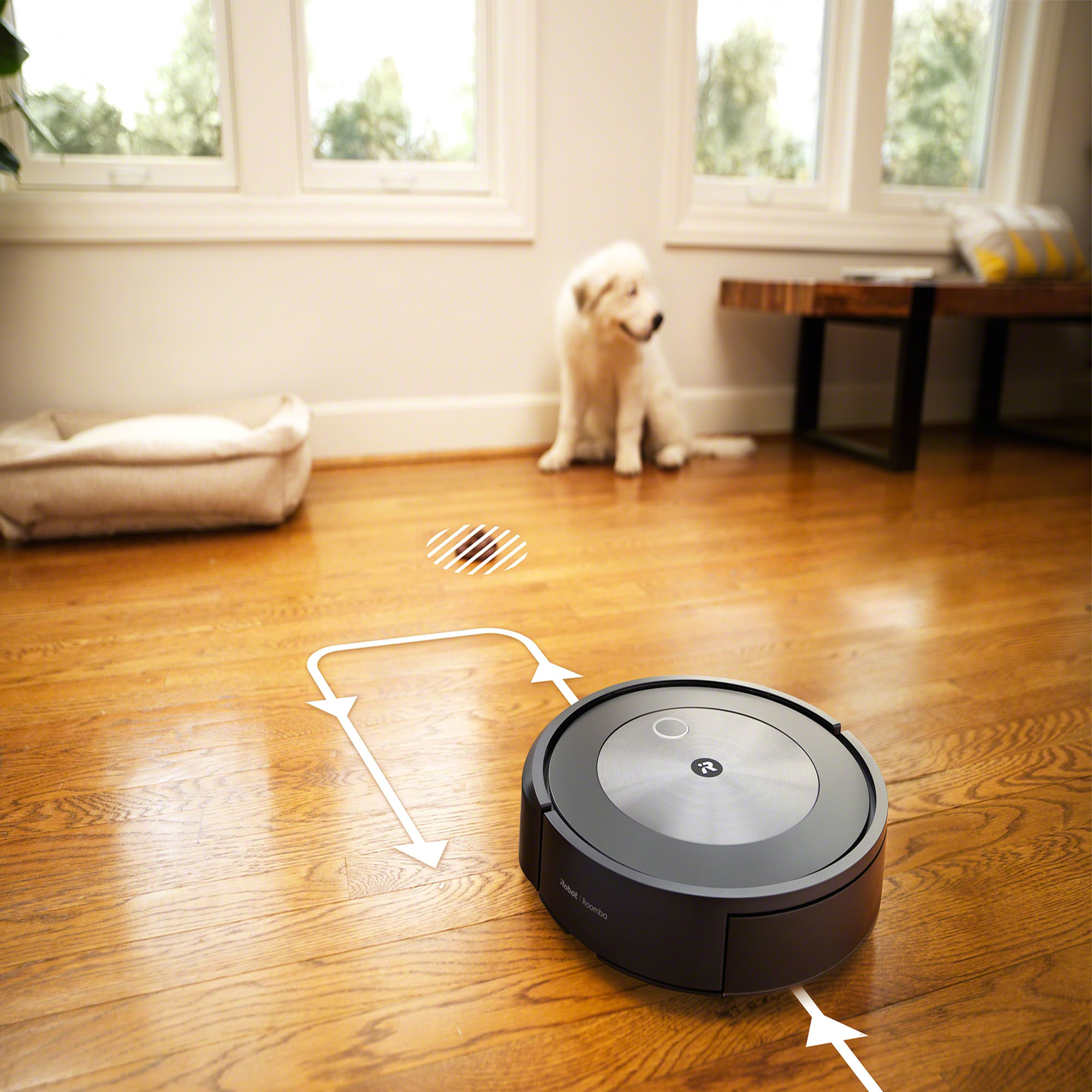 Robot Aspiradora iRobot Roomba j7 con conexión Wi-Fi