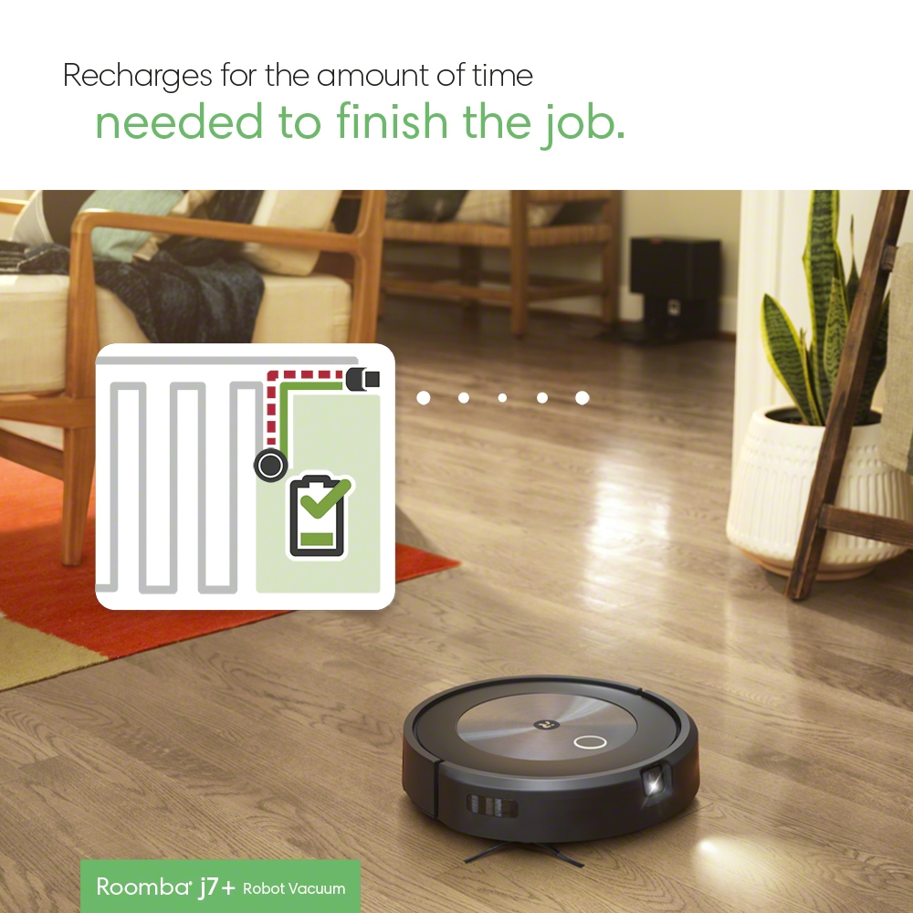Robot Aspiradora iRobot Roomba j7 con conexión Wi-Fi