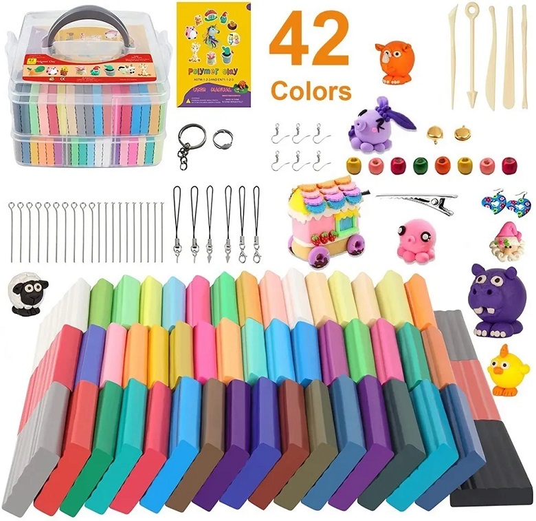 Plastilina De Masa De Arcilla Creativa Para Niños 42 Colores