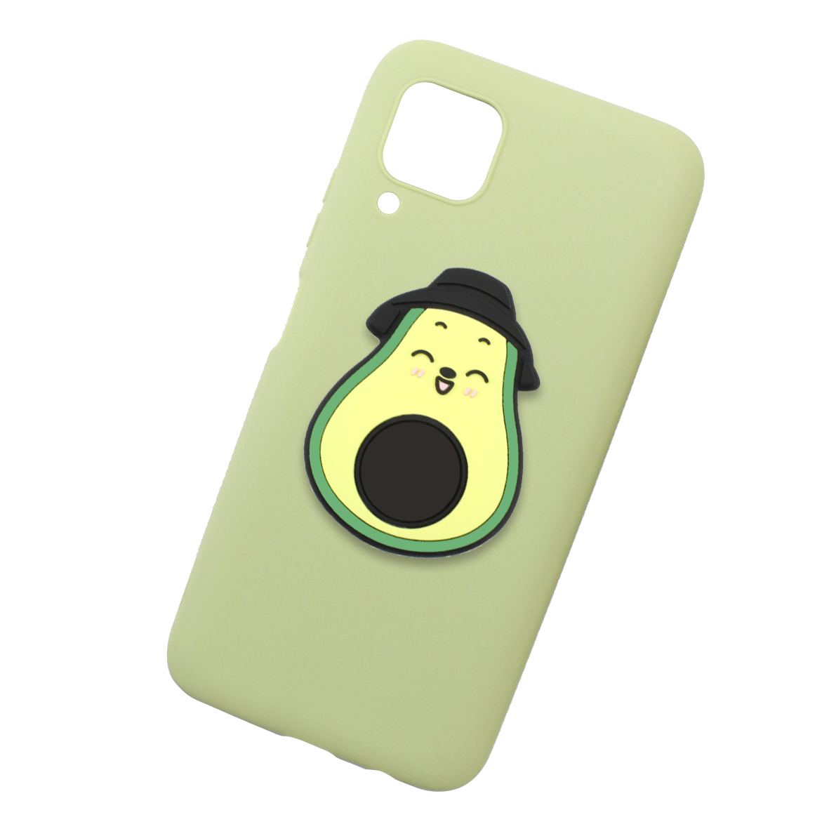 Funda Case Triche para HUAWEI P40 LITE Diseño Aguacate Sombrero Liso 2 Verde