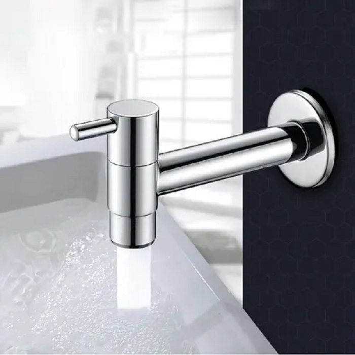 Grifo Para Empotrar En Muro De Baño O Jardín 