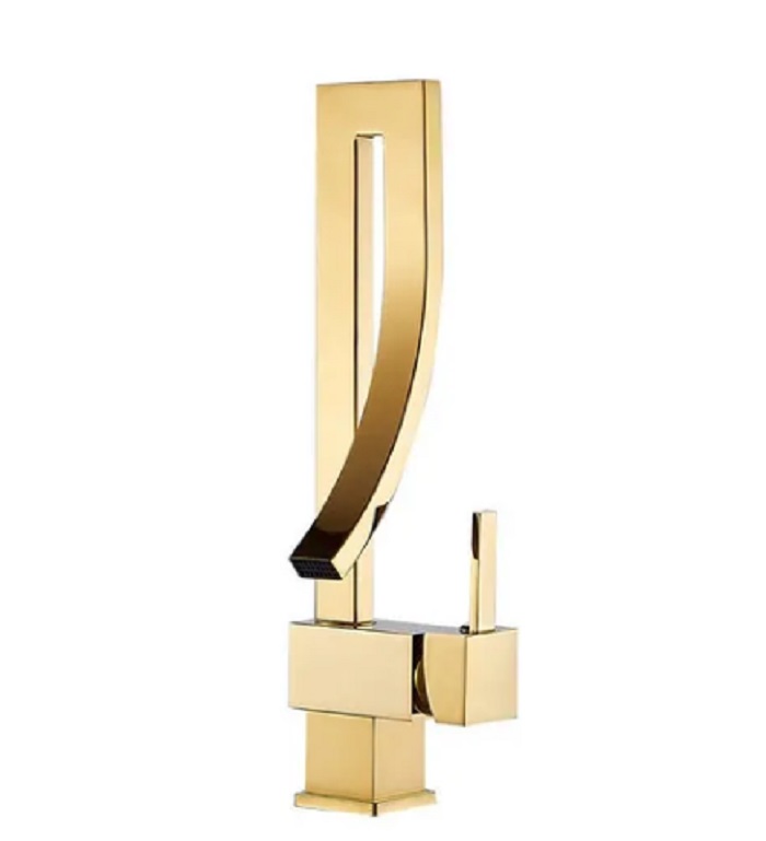 Grifo Para Baño Lavabo Cascada Llave Mezcladora Monomando