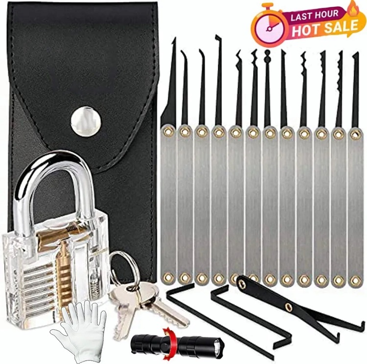 Kit De Ganzúas Con Candado Para Principiante