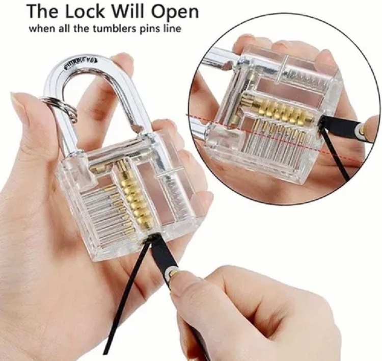 Kit De Ganzúas Con Candado Para Principiante