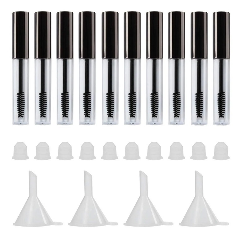 Tubo De Rimel Vacio Negro De 10 Piezas