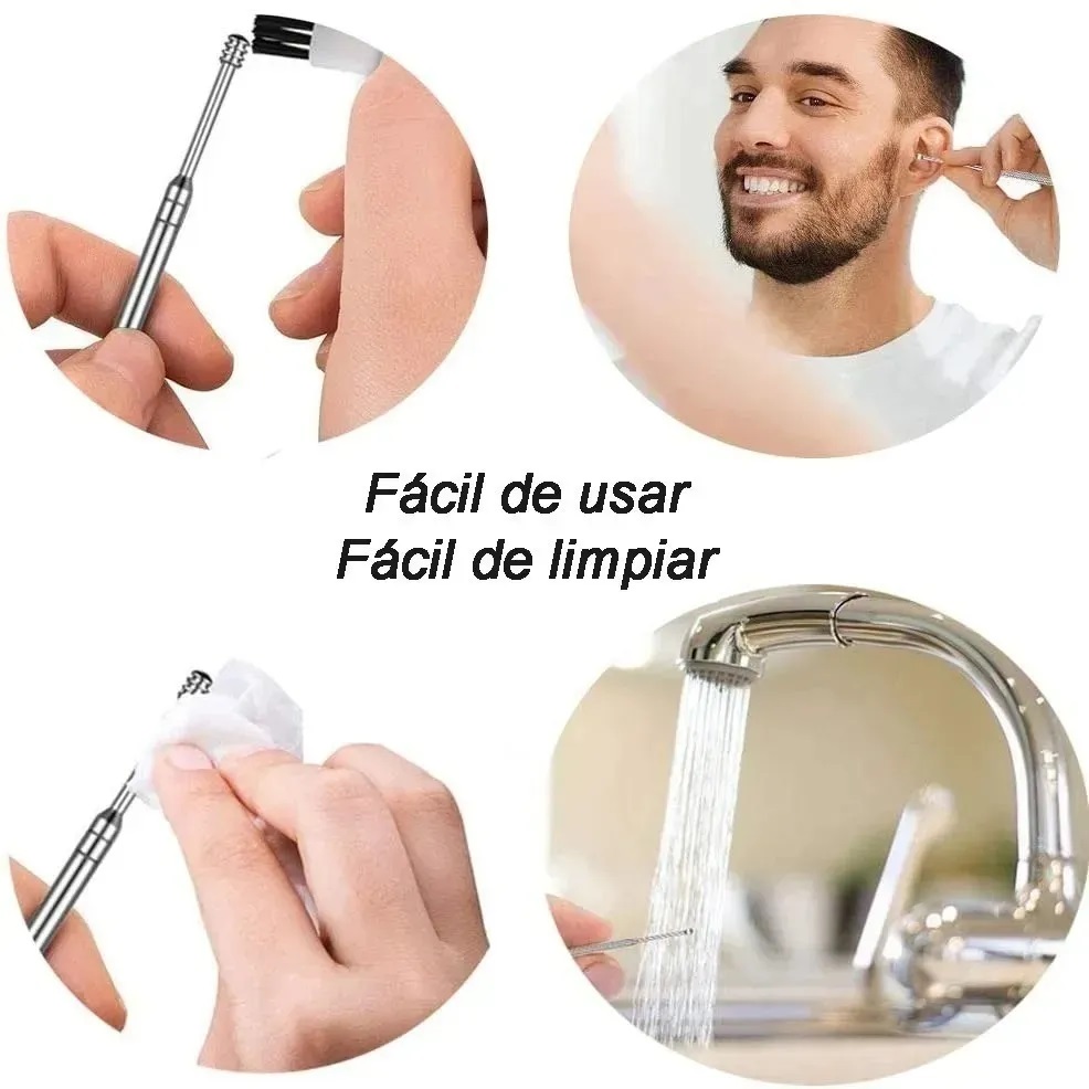 Herramientas Para Limpieza De Oídos Kit 6  piezas