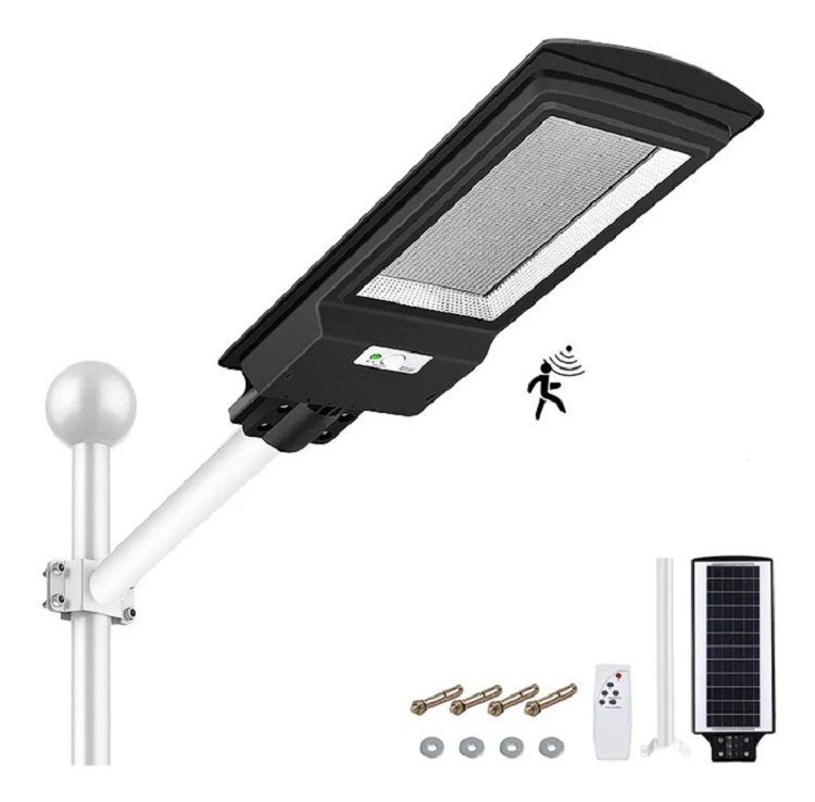 Lampara Led Solar Suburbana Focos Solares Exterior 400w