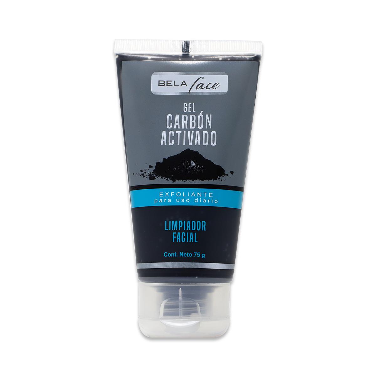 Gel Carbon Activado Belabel Limpiador Facial Tubo 75 G 