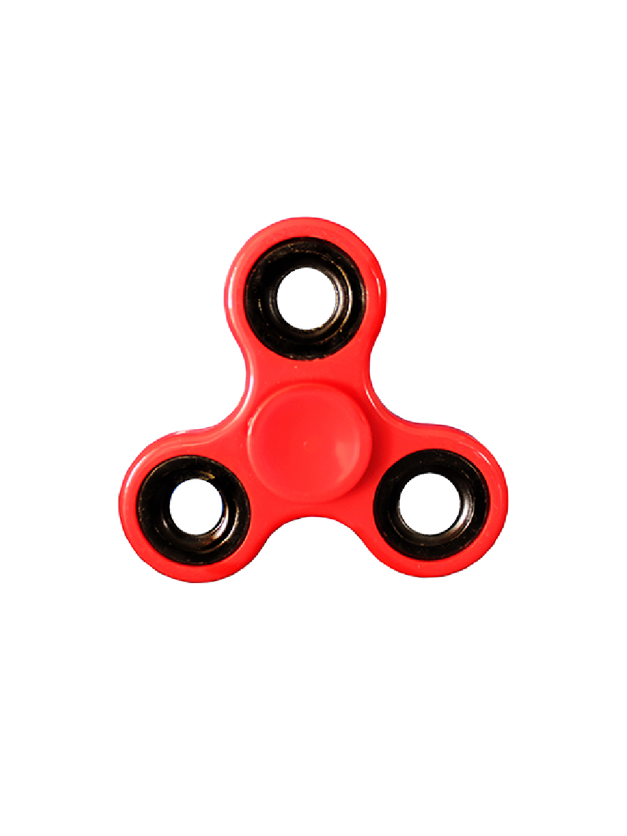 Set 50 Fidget Spinner Cerámico Básico 3 Alas Con Caja De Cartón Tornasol