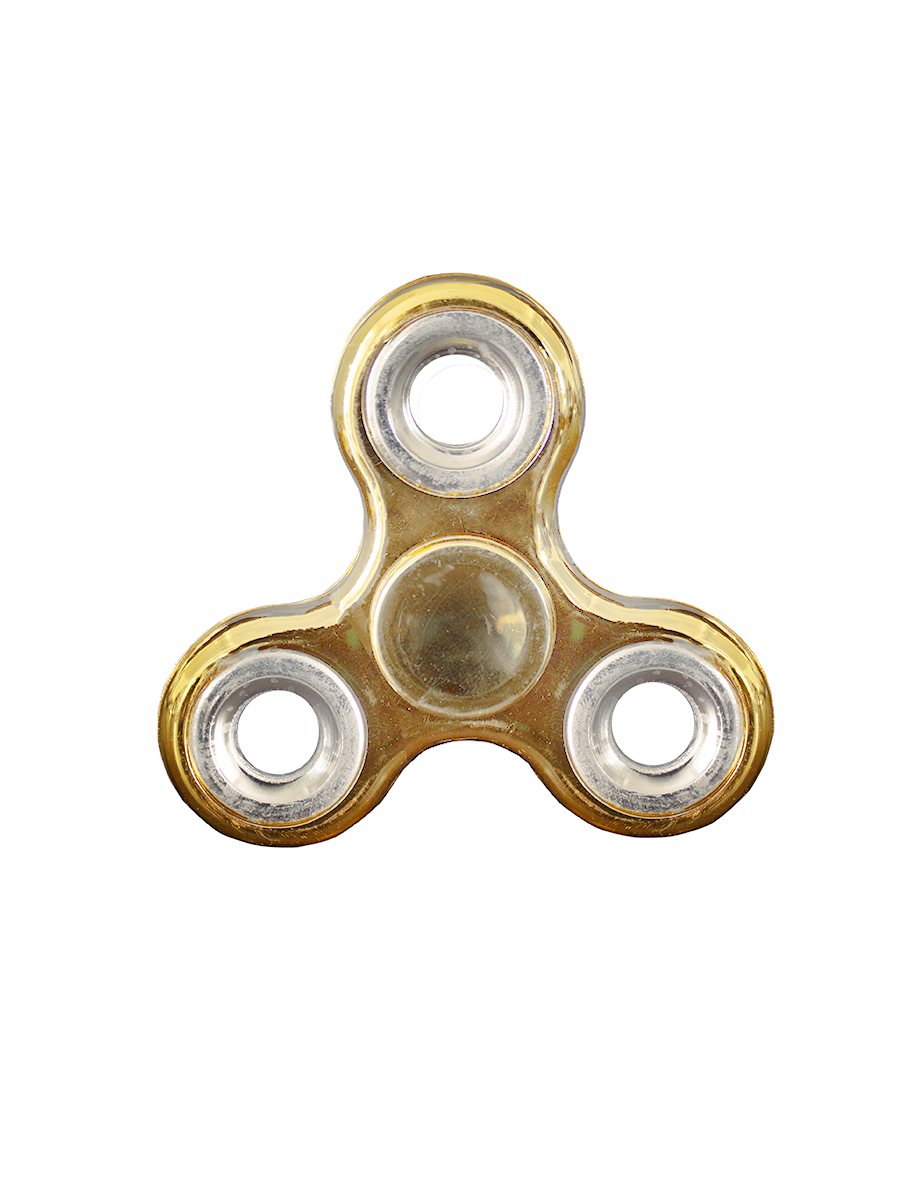 Set 4 Fidget Spinner Metálico Rondana De Color Juguete Antiestrés 