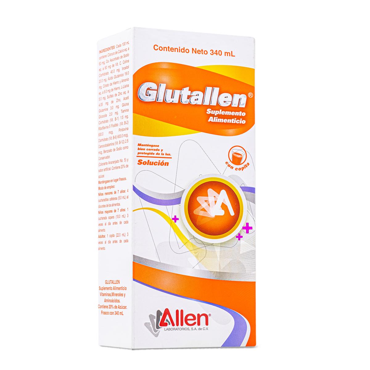Glutallen Suplemento Alimenticio 340 Ml Allen