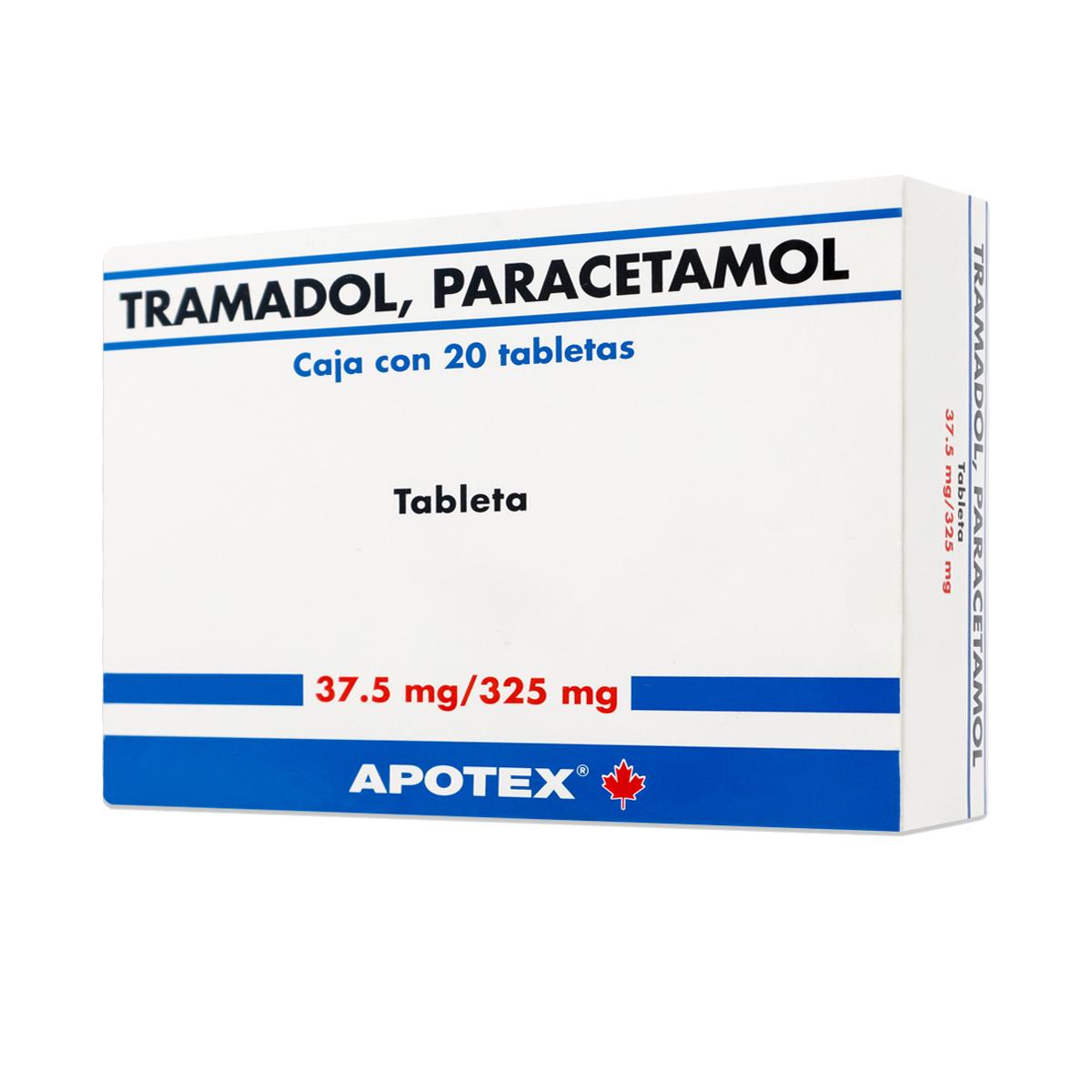 Tramadol, Paracetamol 20Tab 37.5/325 Mg Apotex 