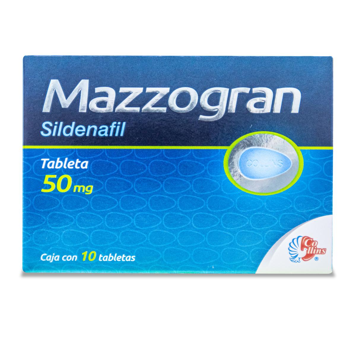 Mazzogran Sildenafil 10 Tabs. 50 Mg Collins (Generico Del Viagra) 