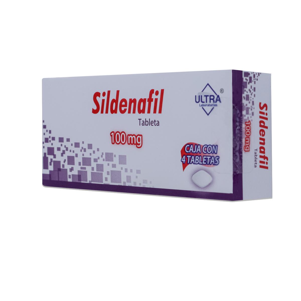 Sildenafil 4 Tabs. 100 Mg Avivia 