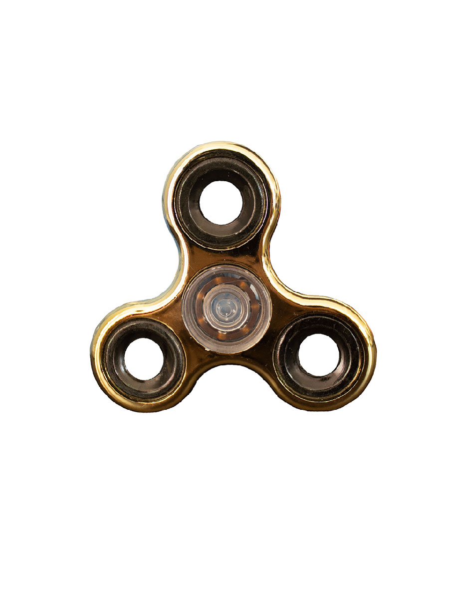 Juguete Antiestrés Fidget Spinner Rondana Tapa Transparente