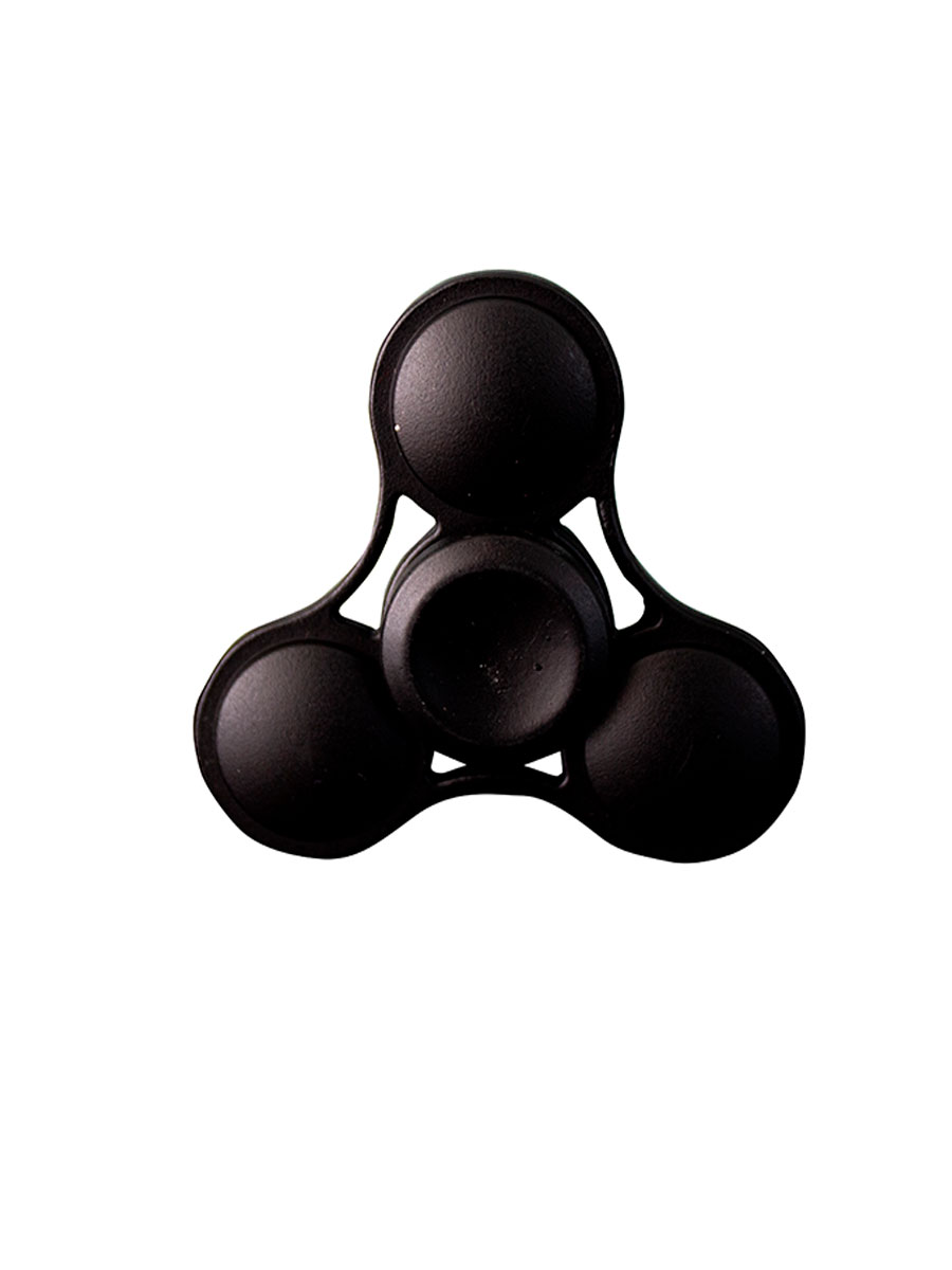 Metálico Fidget Spinner Juguete Antiestrés 3 Alas Circulares Caja De Aluminio