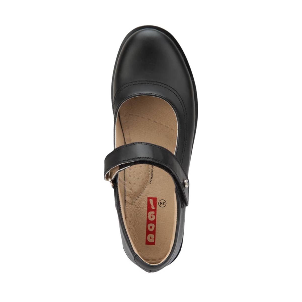 Zapato Escolar Casual Choclo Dogi color Negro para Niña 2802 1053130