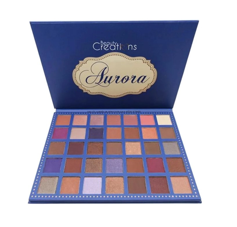 Beauty Creations® 35 Color Pro Paleta De Sombras Aurora Coleccionable Edición Limitada