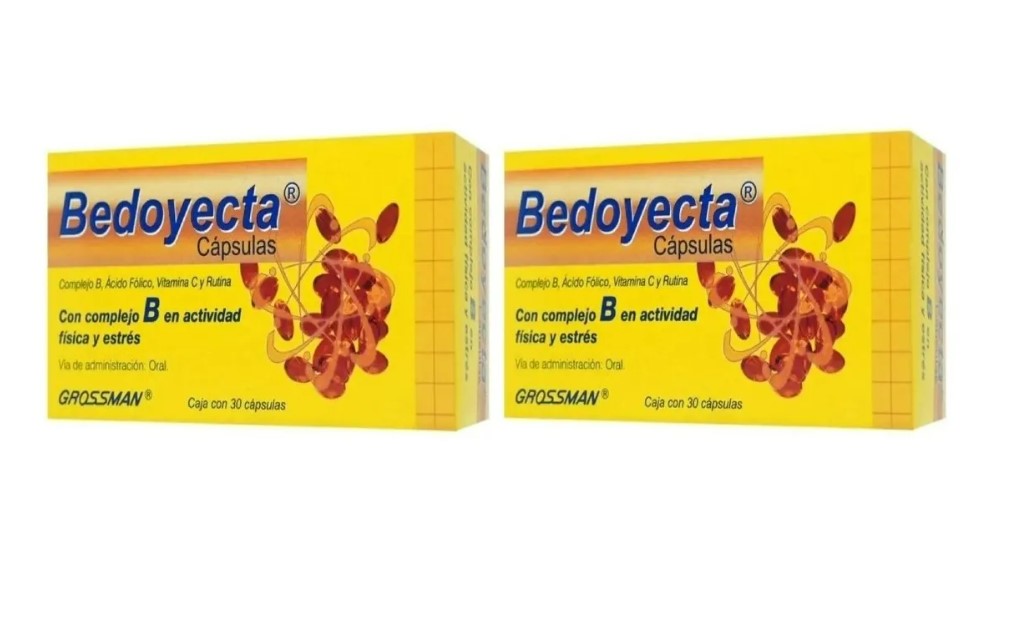 Bedoyecta Complejo B Capsulas Con 30 Unidades 2 Cajas
