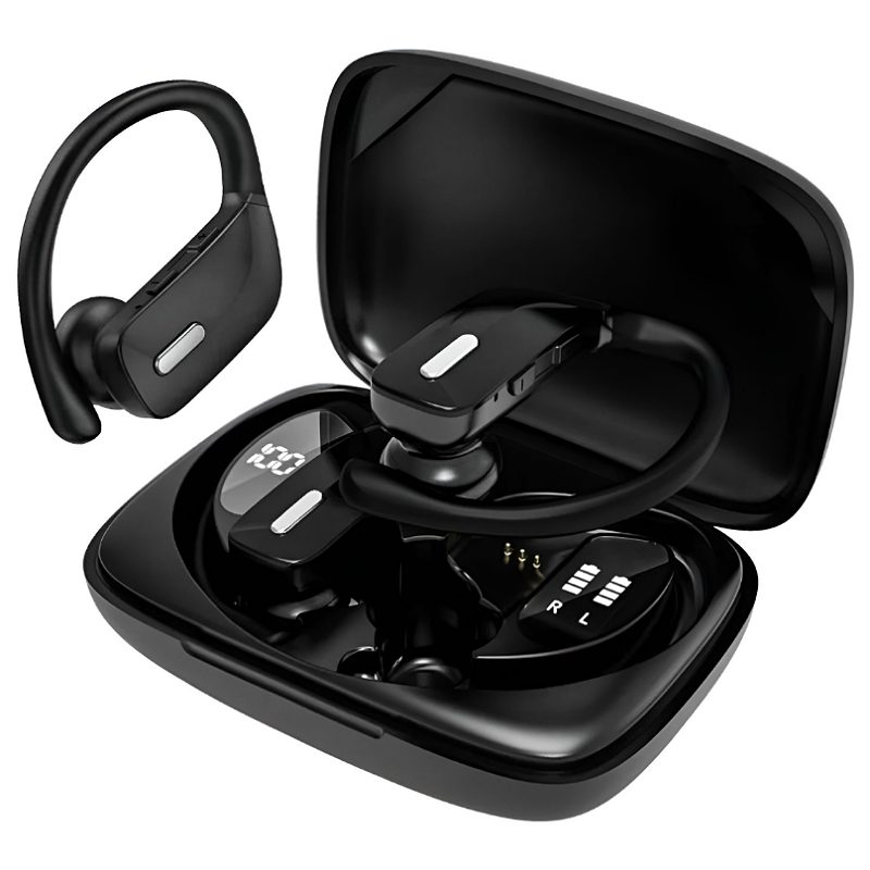T17 Auriculares Bluetooth De Moda Con Gancho Para La Oreja