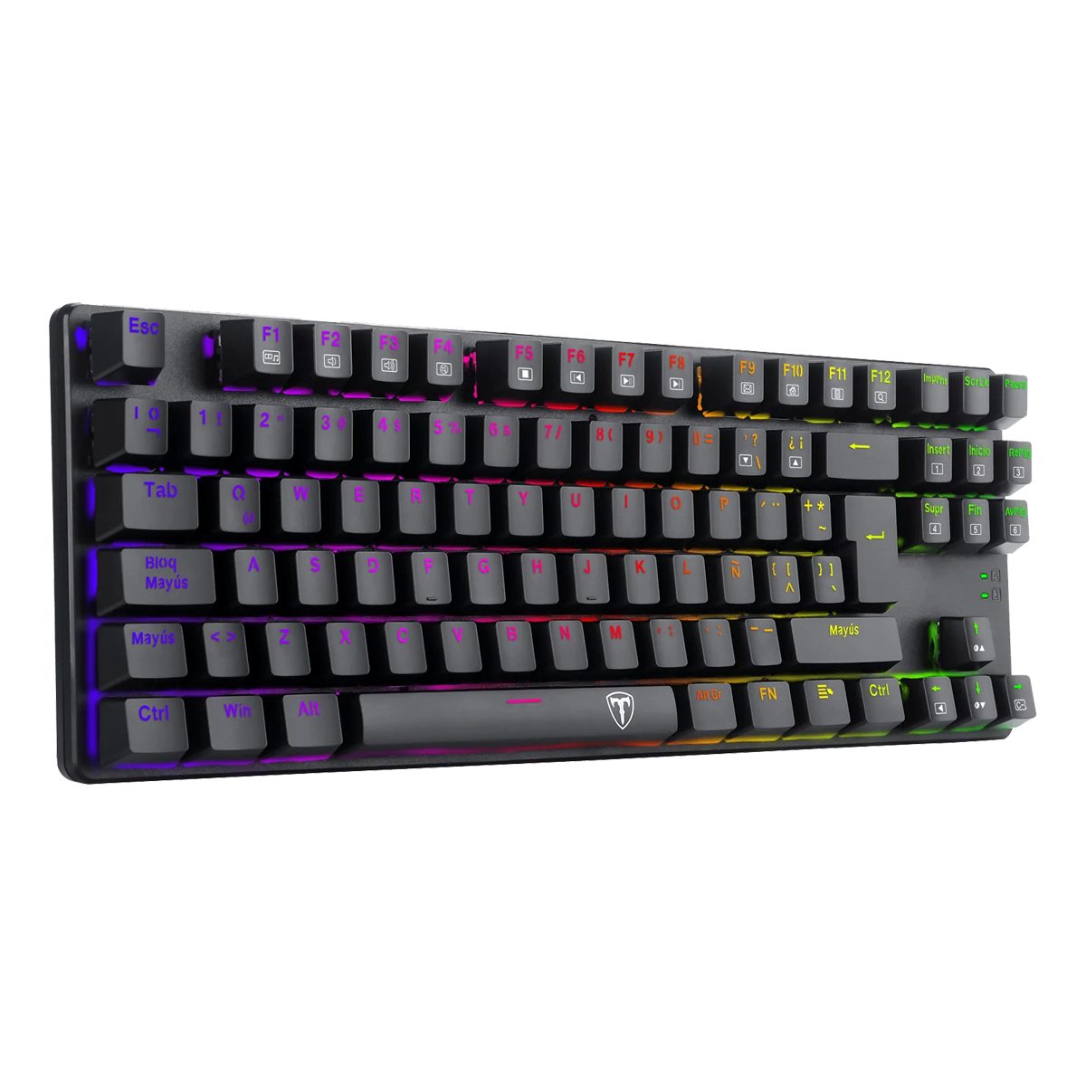 Teclado Gamer T-Dagger Bora T-TGK315 (RGB) Red Switch
