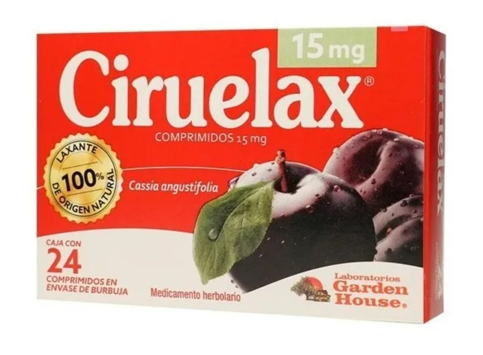 Laxante Natural Ciruelax Comprimidos Con 24 Tabletas