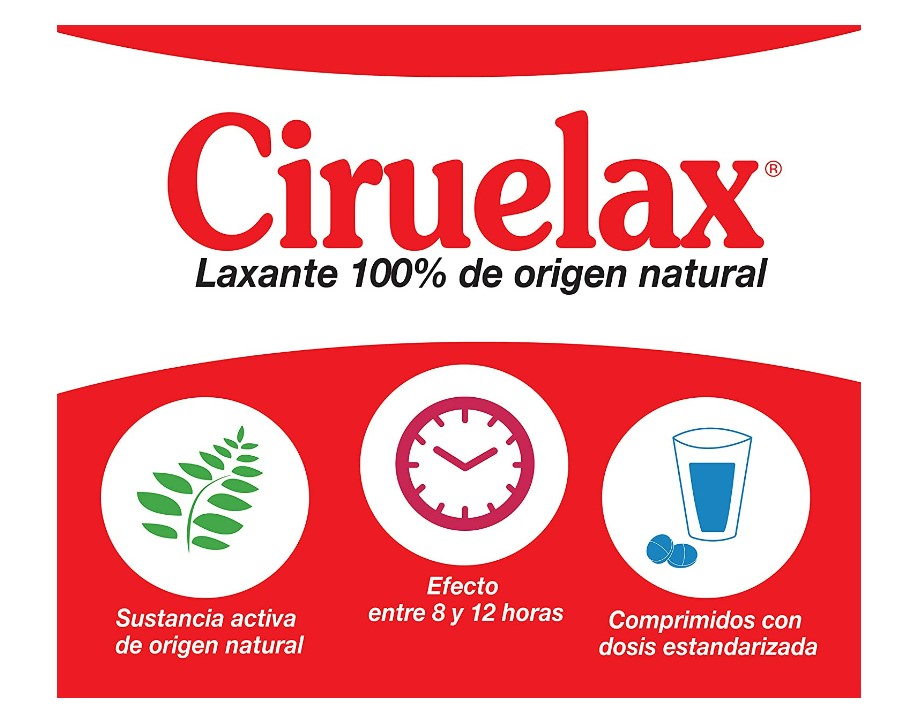Laxante Natural Ciruelax Comprimidos Con 24 Tabletas