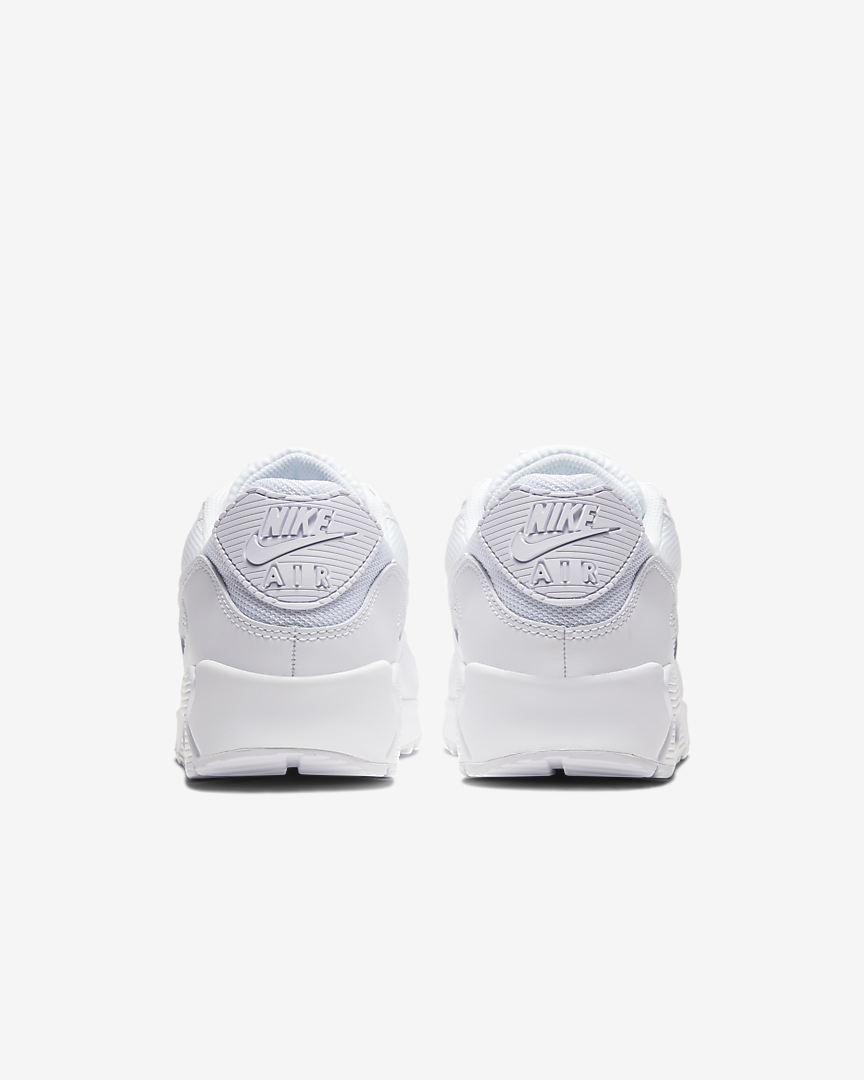 Tenis Nike Air Max 90 Triple White Hombre CN8490-100