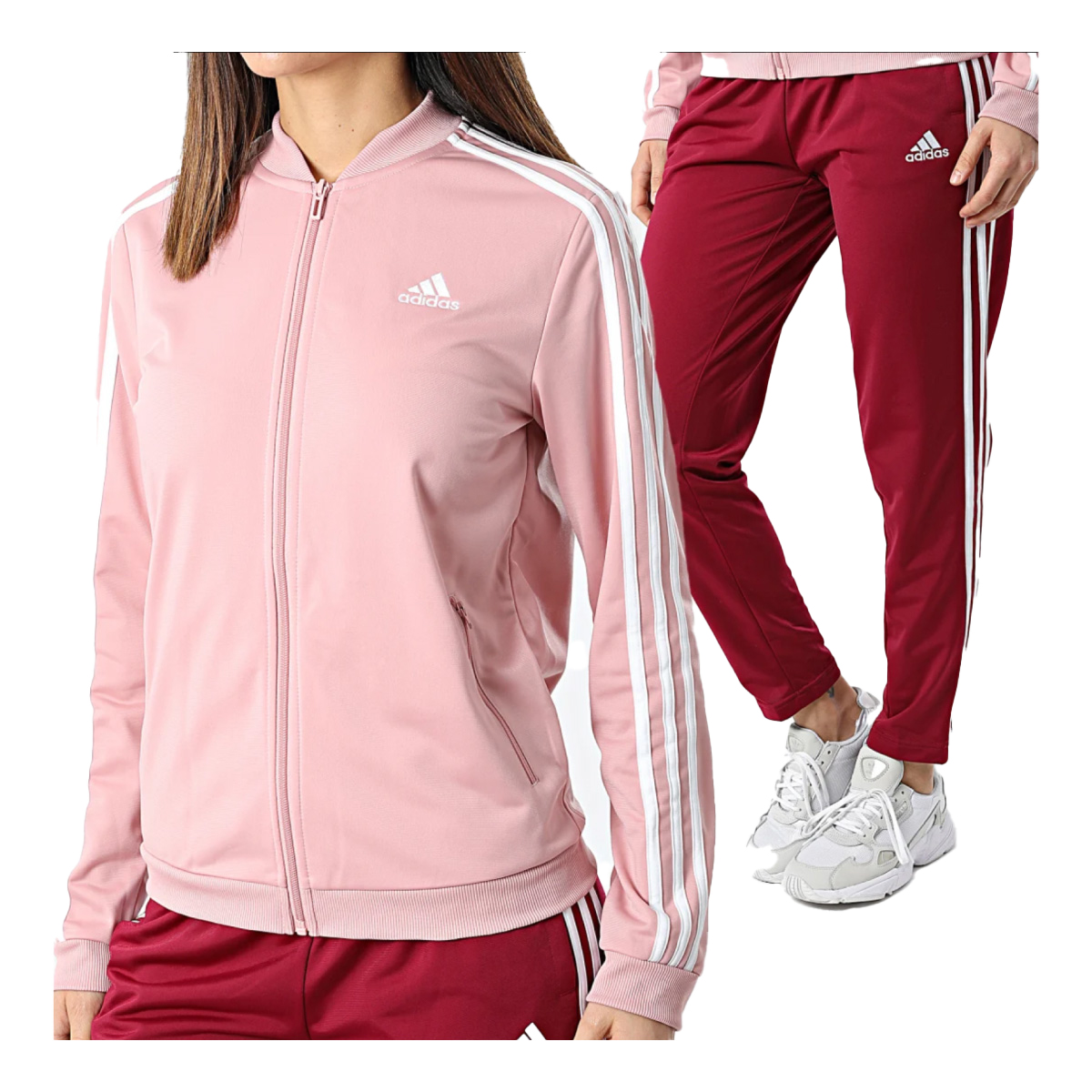 Conjunto Deportivo Adidas Essentials 3S Dama HD4301