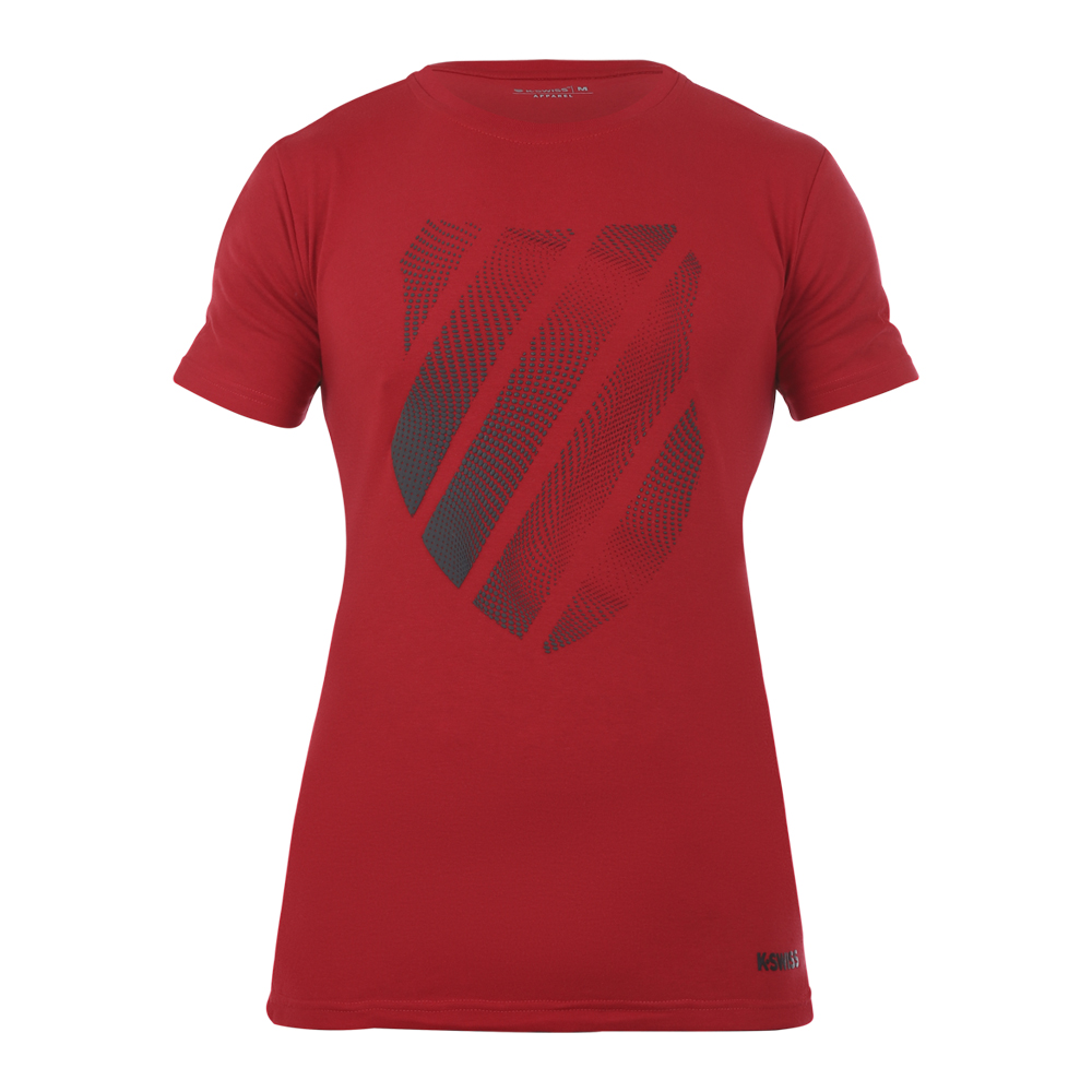 Playera Roja original K-SWISS de Caballero Moda Casual