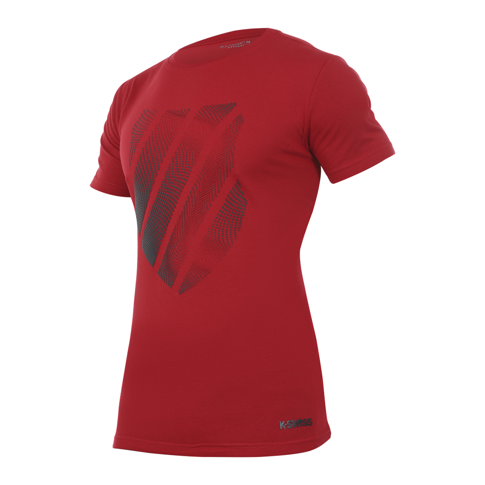 Playera Roja original K-SWISS de Caballero Moda Casual