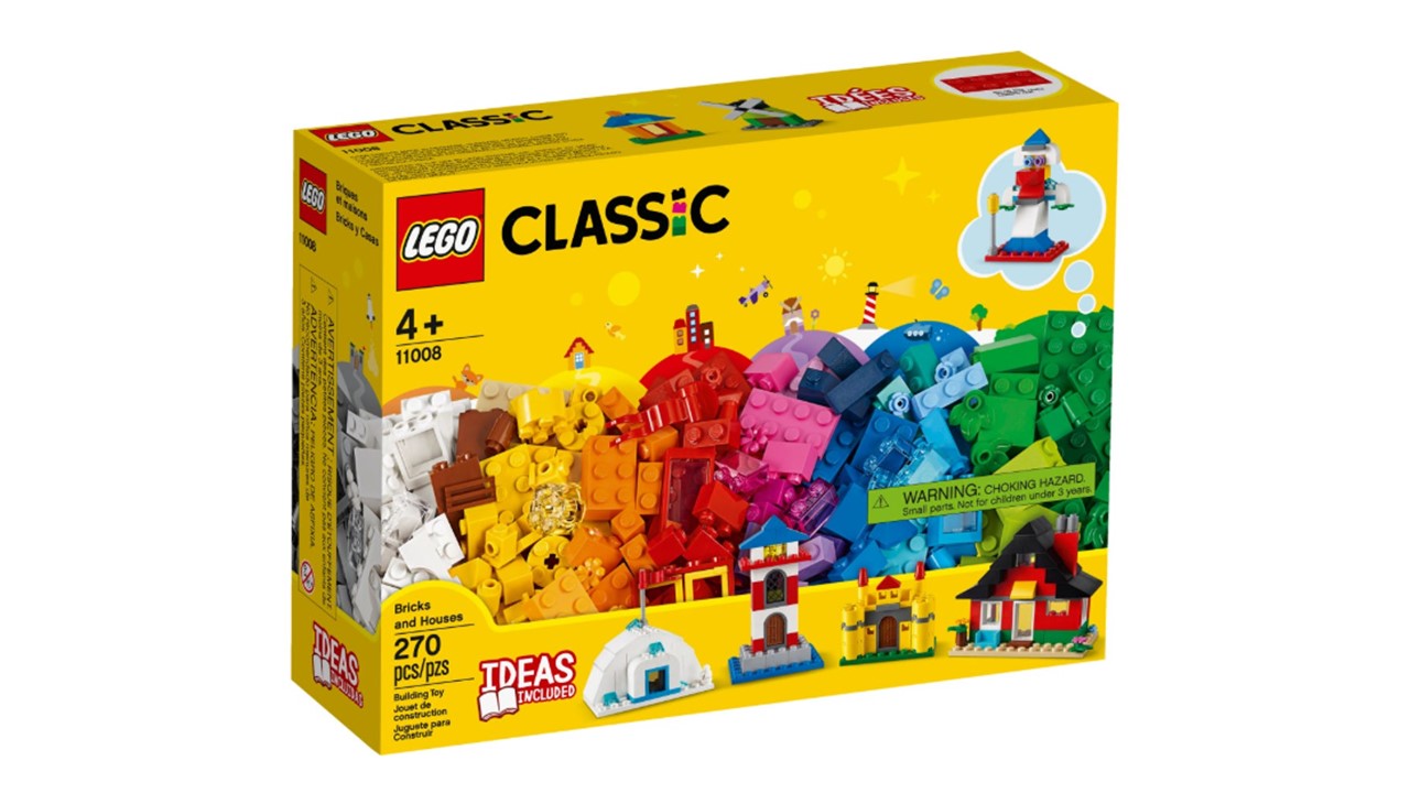 Lego - 11008 Classic Ladrillos y Casas 270 Pzas