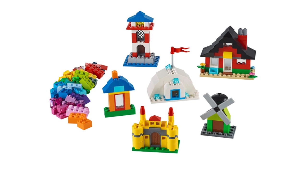 Lego - 11008 Classic Ladrillos y Casas 270 Pzas