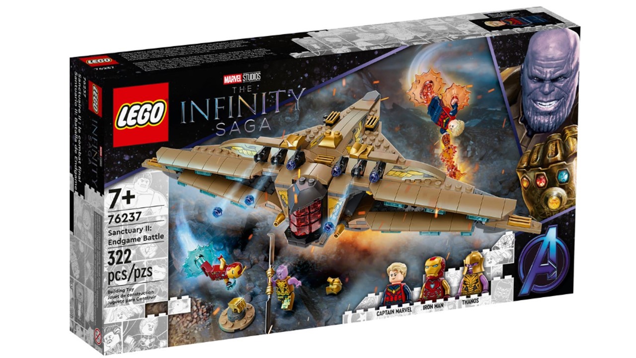 LEGO - 76237 The Infinity Saga Santuario II Batalla de End Game 322 Pzas