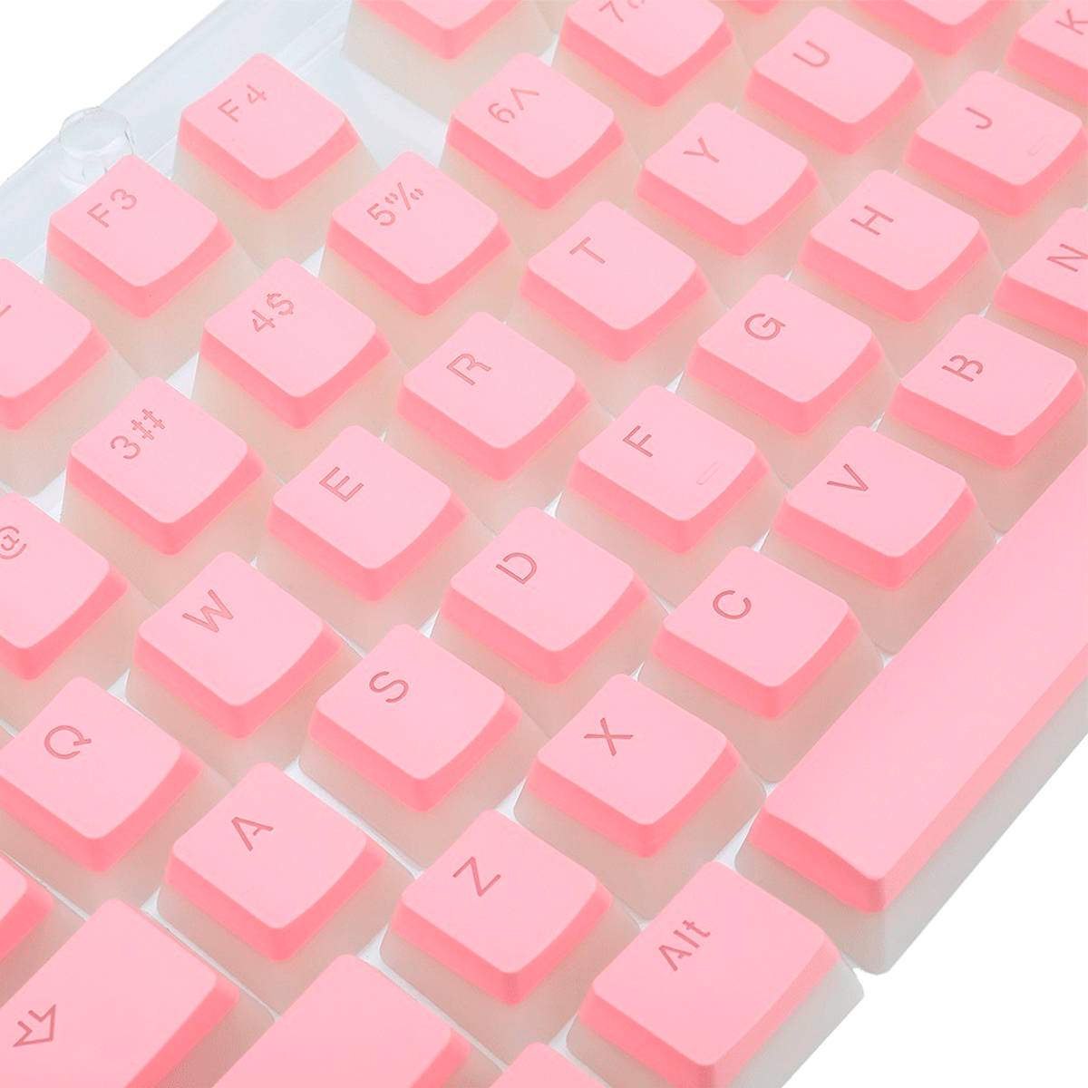 Keycaps Gamer Scarab A130W Redragon Rosa Español