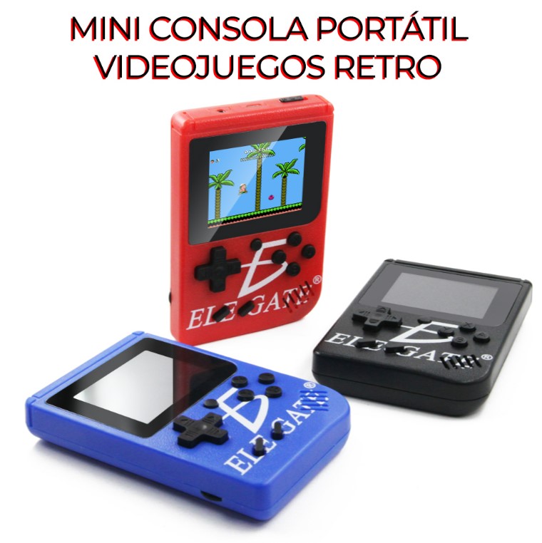 Consola Game Boy + Control + Tv Videojuego Portátil Control Elegate