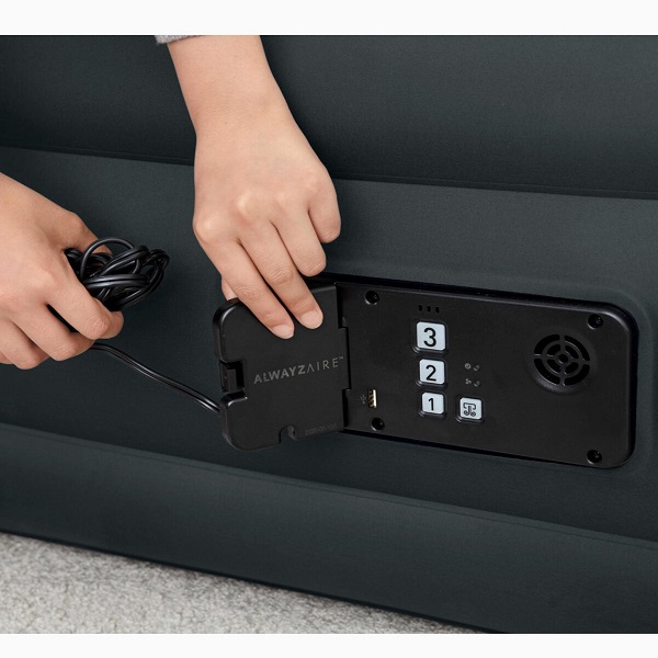 Colchón Inflable C/ Bomba De Aire Sealy 2621060 Tamaño Queen CST