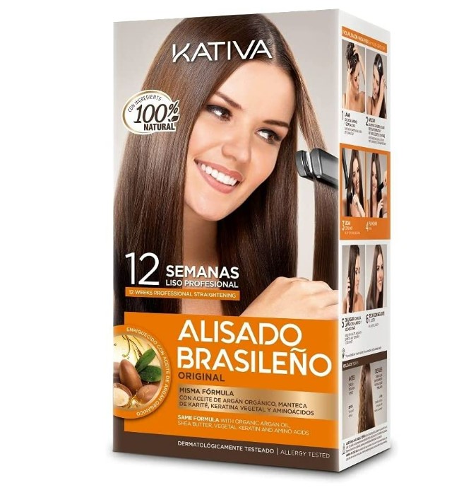 Kativa® Alisado Brasileño, Alaciado Por 12 Semanas