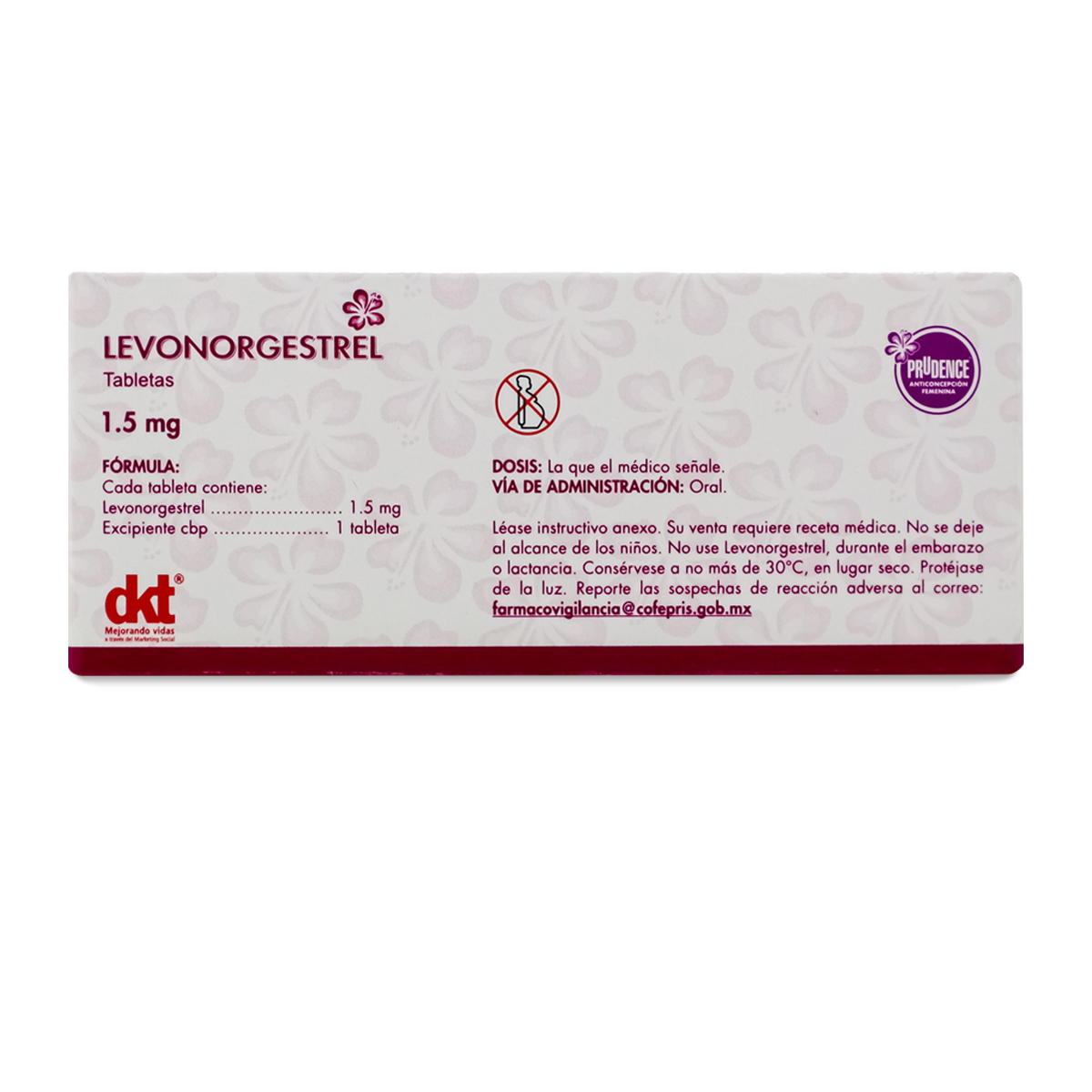 Levonorgestrel (Prudence) C/1 Tab. 1.5 Mg. Levonorgestrel 