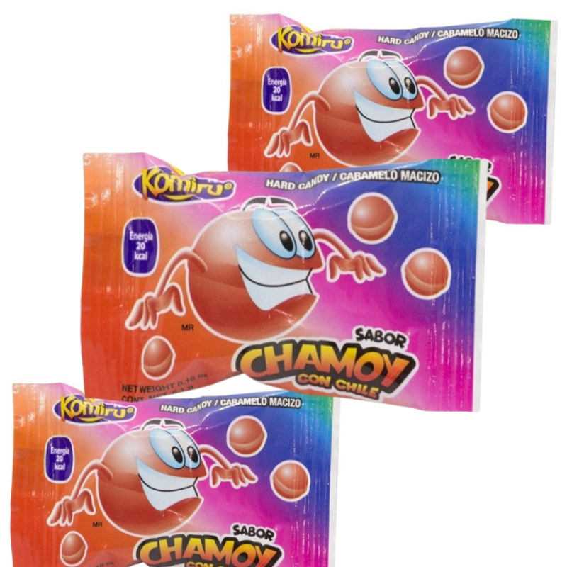 Paquete 4 Chamoy Nippon 60 piezas c/u