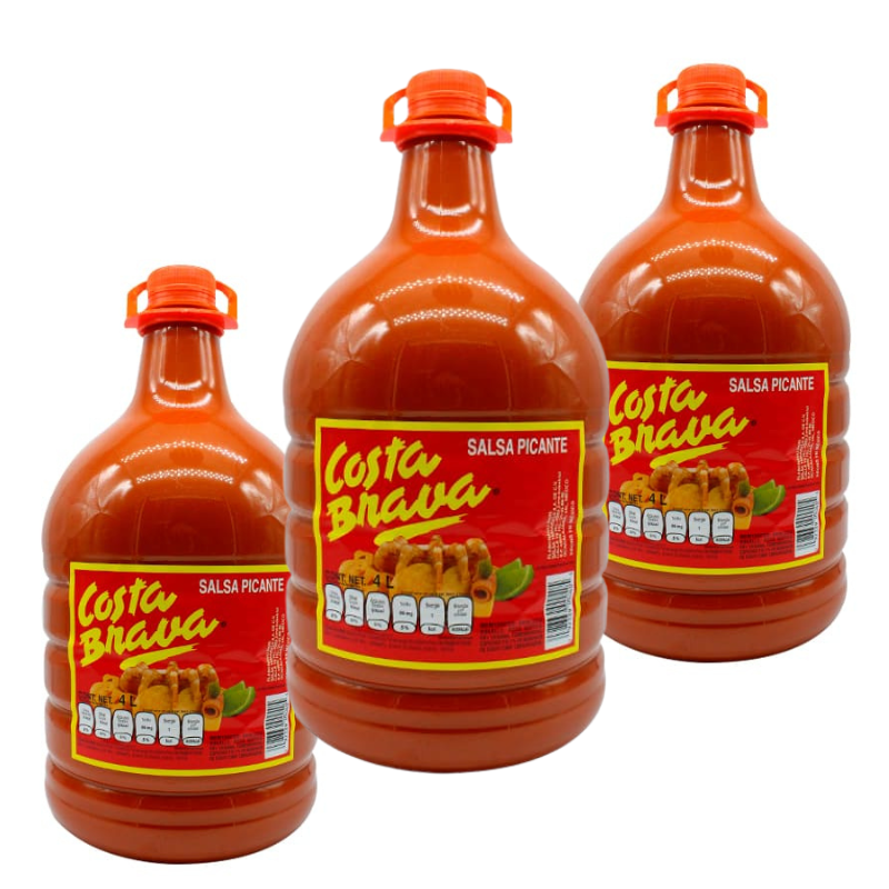Paquete 2 Salsa Costa Brava 4 litros c/u
