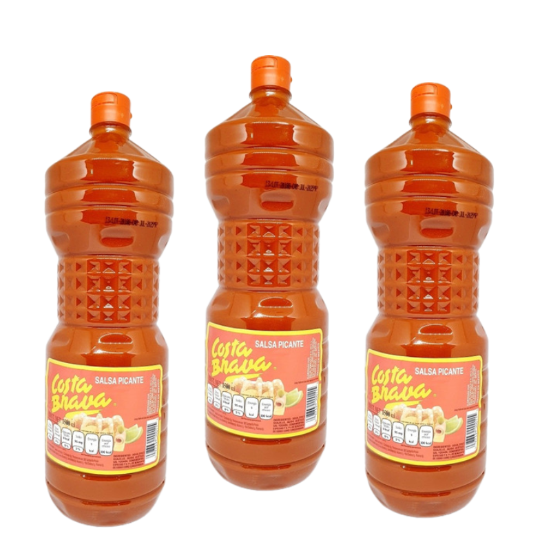 Paquete 4 Salsas Costa Brava 1.5 piezas c/u
