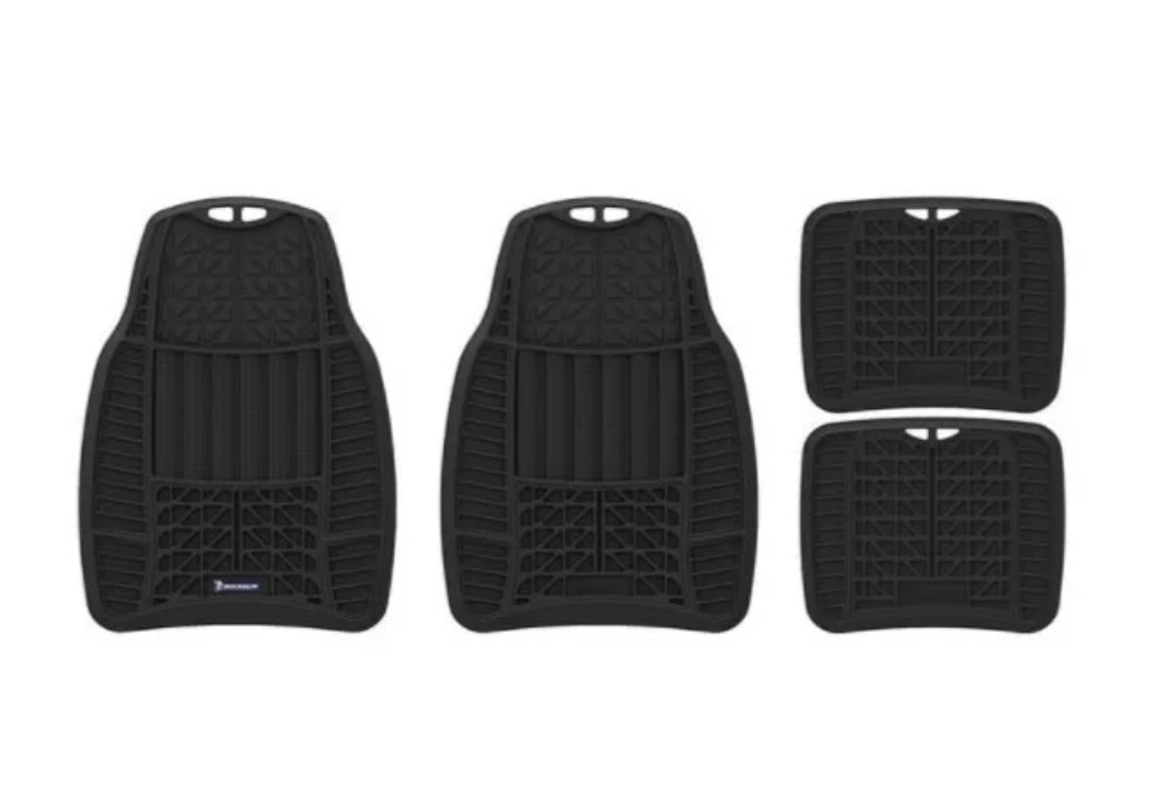 Tapetes Michelin De Caucho De Uso Rudo para Carro Universales 4 Piezas Modelo 970