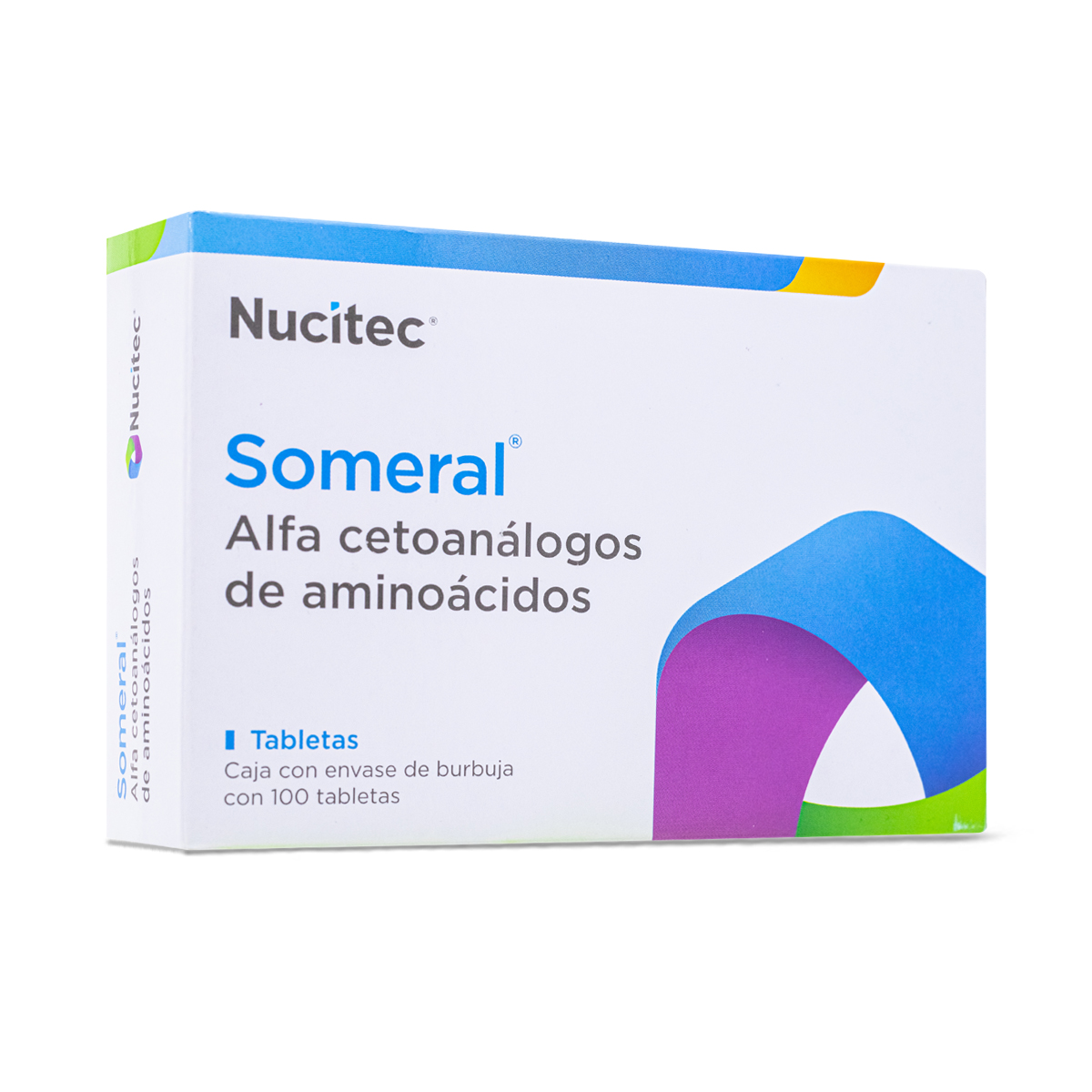 Someral Alfa Cetoanalogos De Aminoacidos 100 Tabs Nucitec