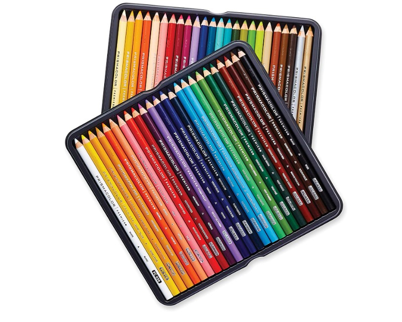 Colores Prismacolor® Premier 48 Piezas Caja Metálica Profesionales Dibujo