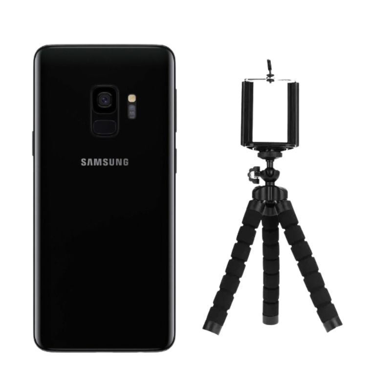 Samsung S9 64GB Negro Reacondicionado Grado A + Trípode