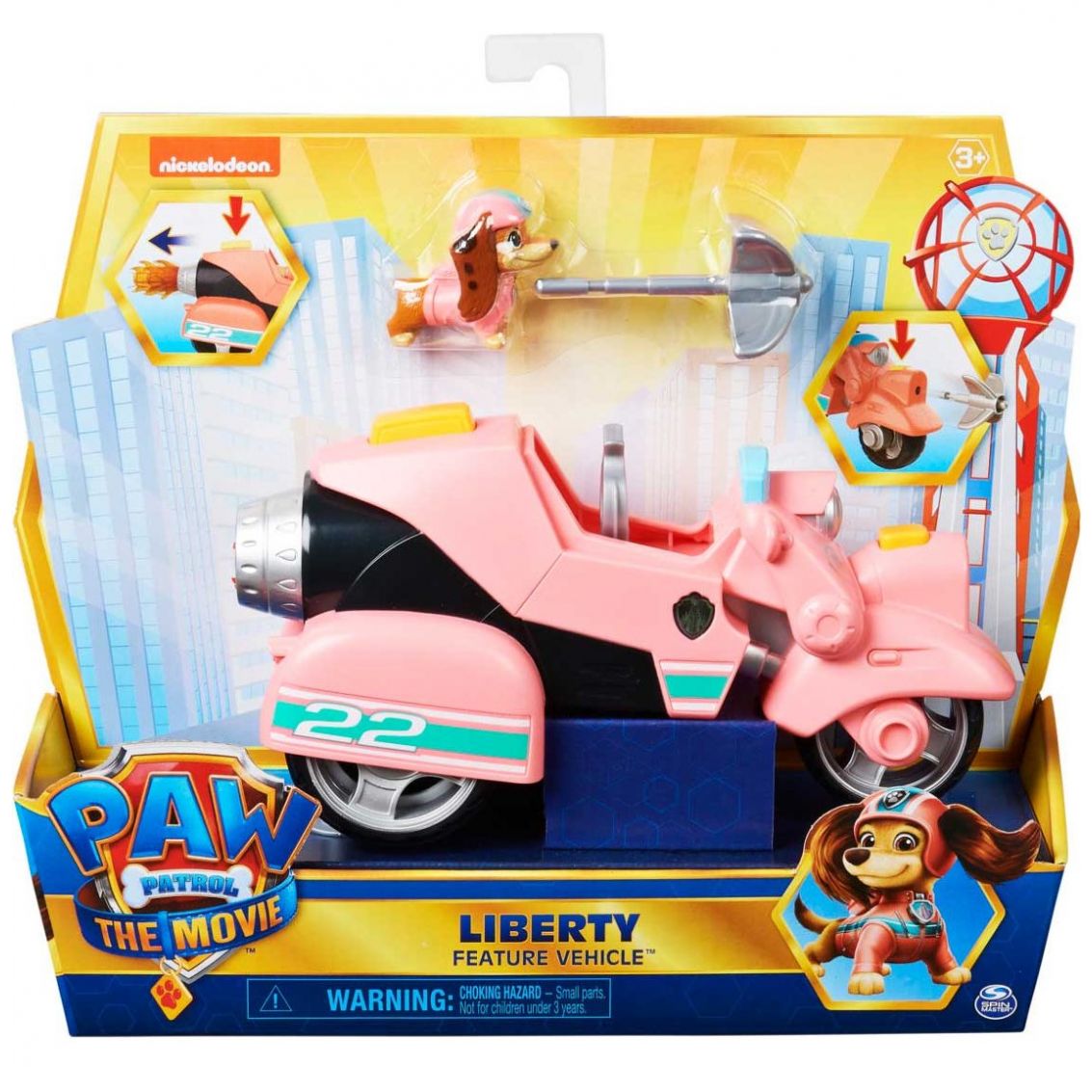 PAW PATROL THE MOVIE LIBERTY FEATURE VEHICLE