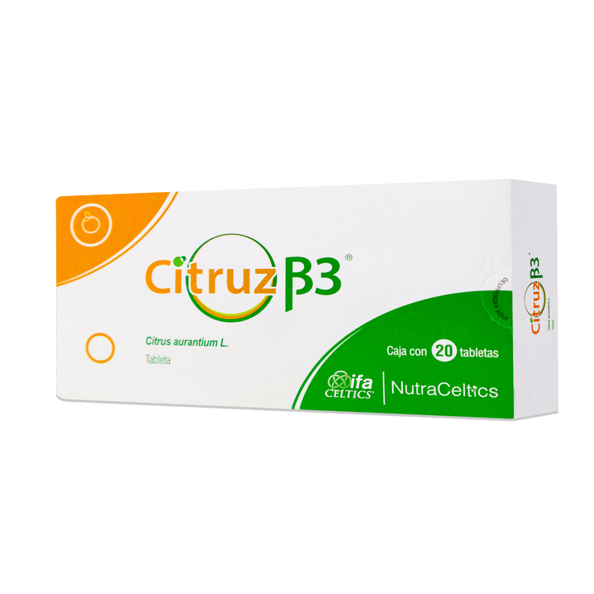 Citruz B3 Citrus Aurantium 20 Tabletas Ifa Celtics 